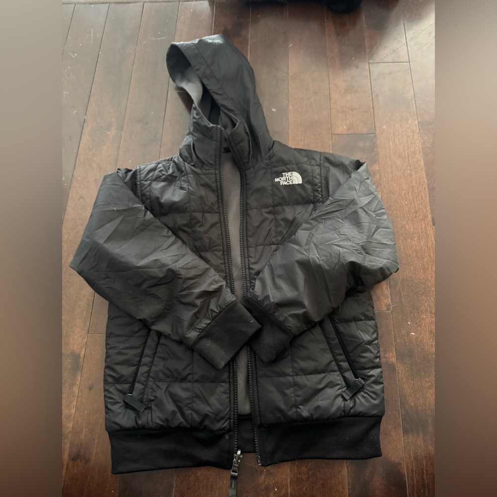 The North Face reversible Black Jacket